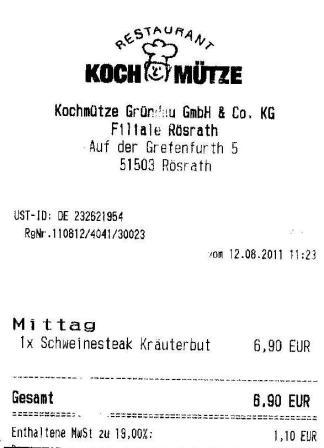 imdt Hffner Kochmtze Restaurant